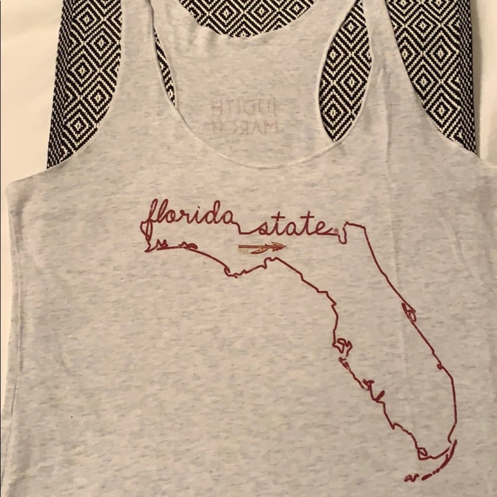 Judith March FSU Muscle Tee
